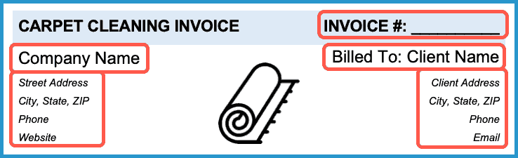 Free Carpet Cleaning Invoice Template | PDF | WORD | EXCEL