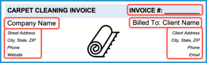 Free Carpet Cleaning Invoice Template | PDF | WORD | EXCEL Free Carpet Cleaning Invoice Template | PDF | WORD | EXCEL