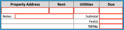 Free Rent Invoice Template | PDF | WORD | EXCEL