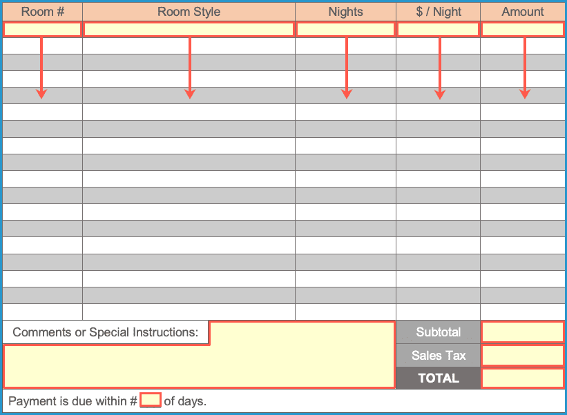 hotel bill assignment expert