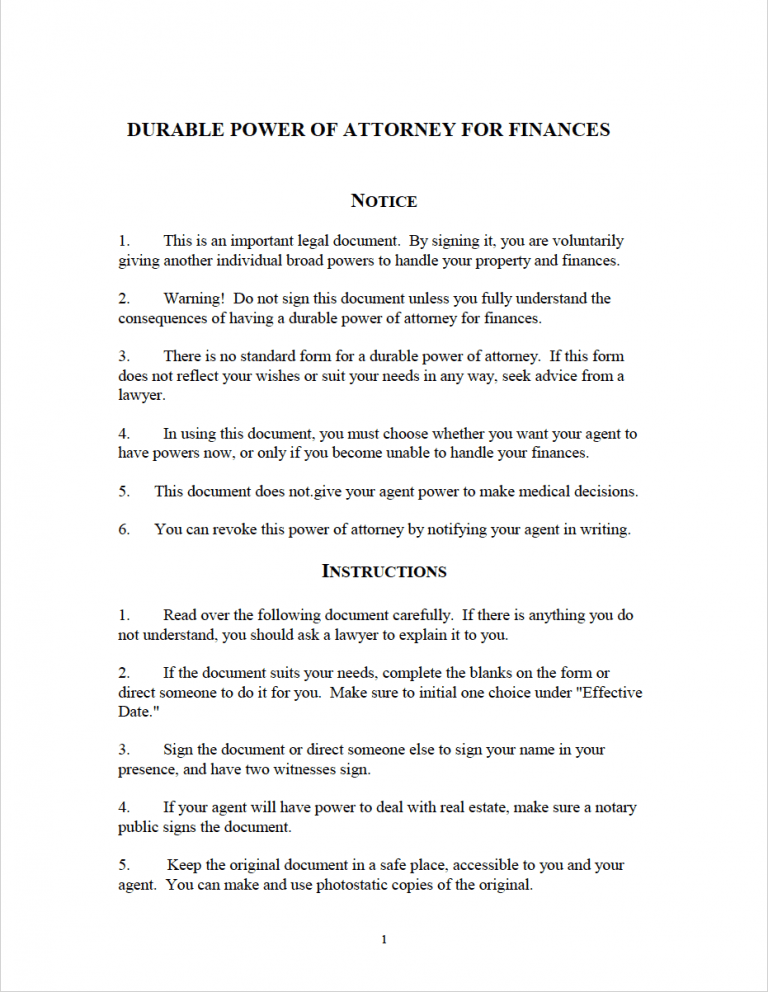 Michigan Power of Attorney Forms preview