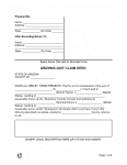 Free Arizona Quit Claim Deed Form | PDF | WORD | RTF