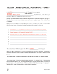 Free Indiana Limited Power of Attorney Form | PDF | WORD | RTF
